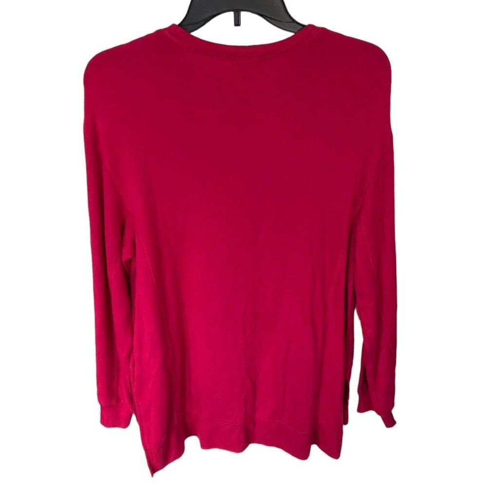 Peloton Modern Side Slit Weekender Sweatshirt‎ Size Small Pink - Picture 2 of 5
